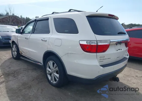 2011 Dodge Durango Crew from USA, damaged, VIN 1D4RE4GGXBC734135